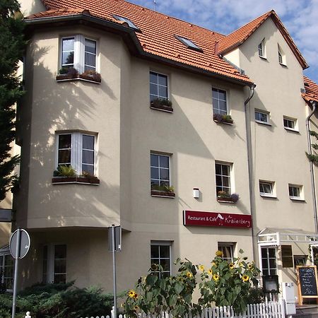 Pension & Cafe Am Kraehenberg Halle  Ngoại thất bức ảnh